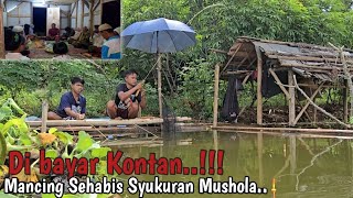 Seperti sudah di siapkan segalanya,Rezeki di spot kebun singkong yang terendam