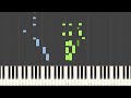 Tancuj, Tancuj - piano tutorial
