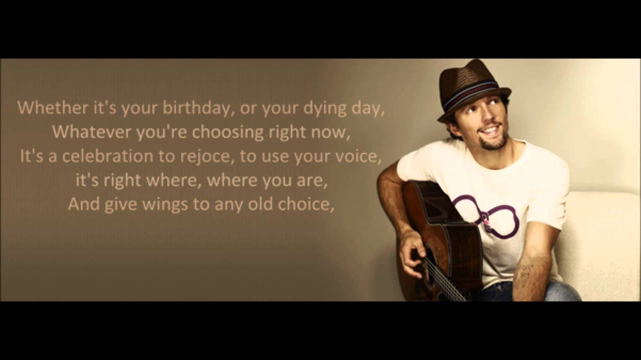 Jason Mraz - Everything Is Sound (La La La) (lyrics) - YouTube