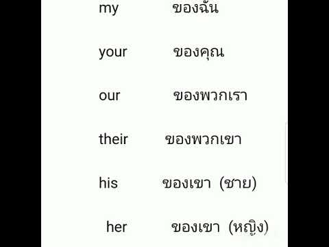 ภาษาอังกฤษ ที่แสดงถึงความเป็นเจ้าของ เบื้องต้นၵႂၢမ်းဢိင်းၵလဵတ်ႈတီႈပွၵ်ႇလွင်ႈပဵၼ်ၸဝ်ႈၶွင်