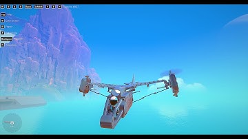 Small VTOL Propeller Plane in Trailmakers