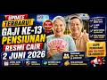 UPDATE TERBARU! GAJI KE-13 PENSIUNAN RESMI CAIR 2 JUNI 2026, SAPA PENSIUNAN ASN TNI POLRI INDONESIA
