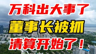 万科出大事了！董事长被爆失联！震惊地产圈！清算开始了！ 万科｜深铁｜辛杰｜圣廷苑｜国资流失