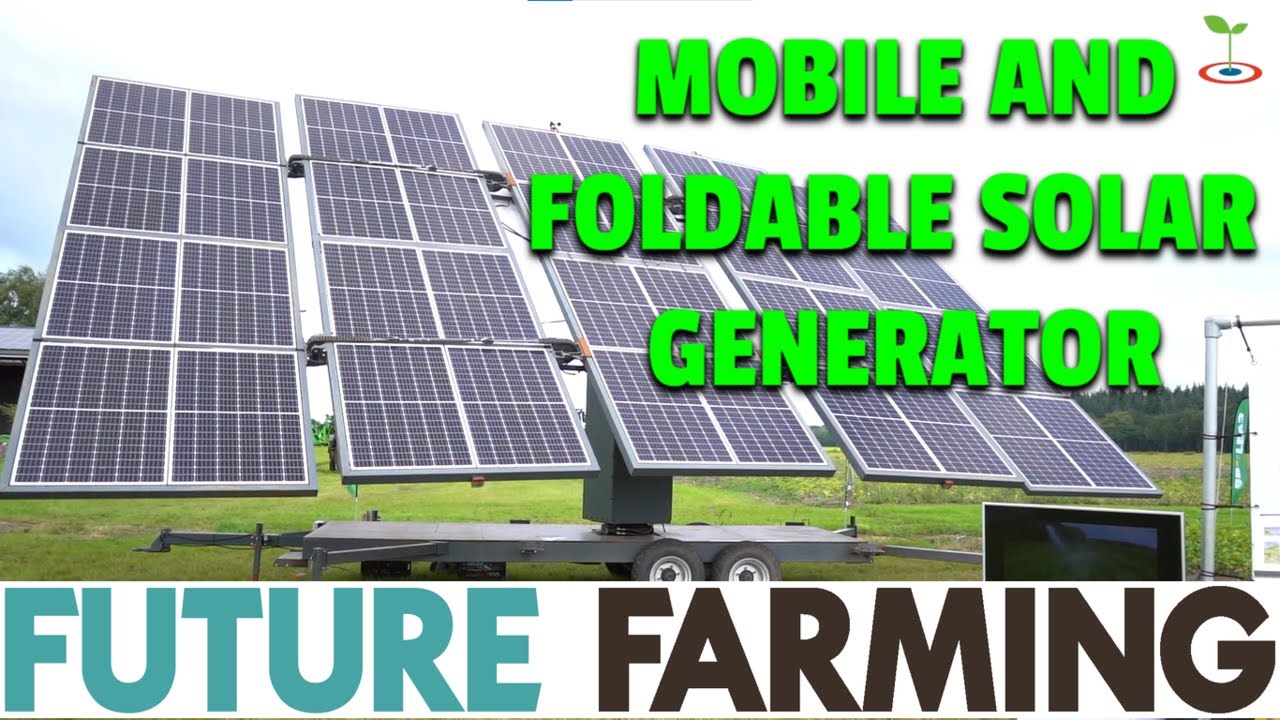 Tragbares Kraftwerk, Solargenerator, Batterie, mobiler