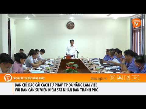 Video BAN CHỈ ĐẠO CẢI CÁCH TƯ PHÁP TP ĐÀ NẴNG LÀM VIỆC VỚI... - youtube