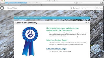 Connect to the community