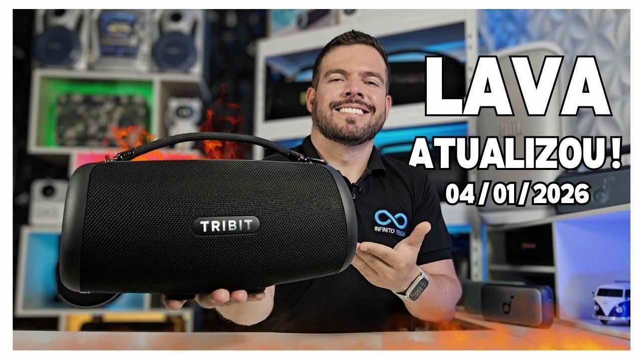 Tribit StormBox Lava Atualizada em 04/01/2026: Virou a Melhor da Categoria ou é Só Hype? 👀🔥