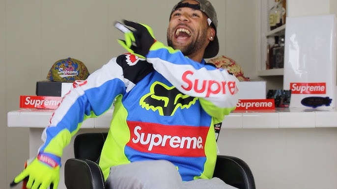 Supreme x Honda x Fox Racing Gloves Moss (FW19)