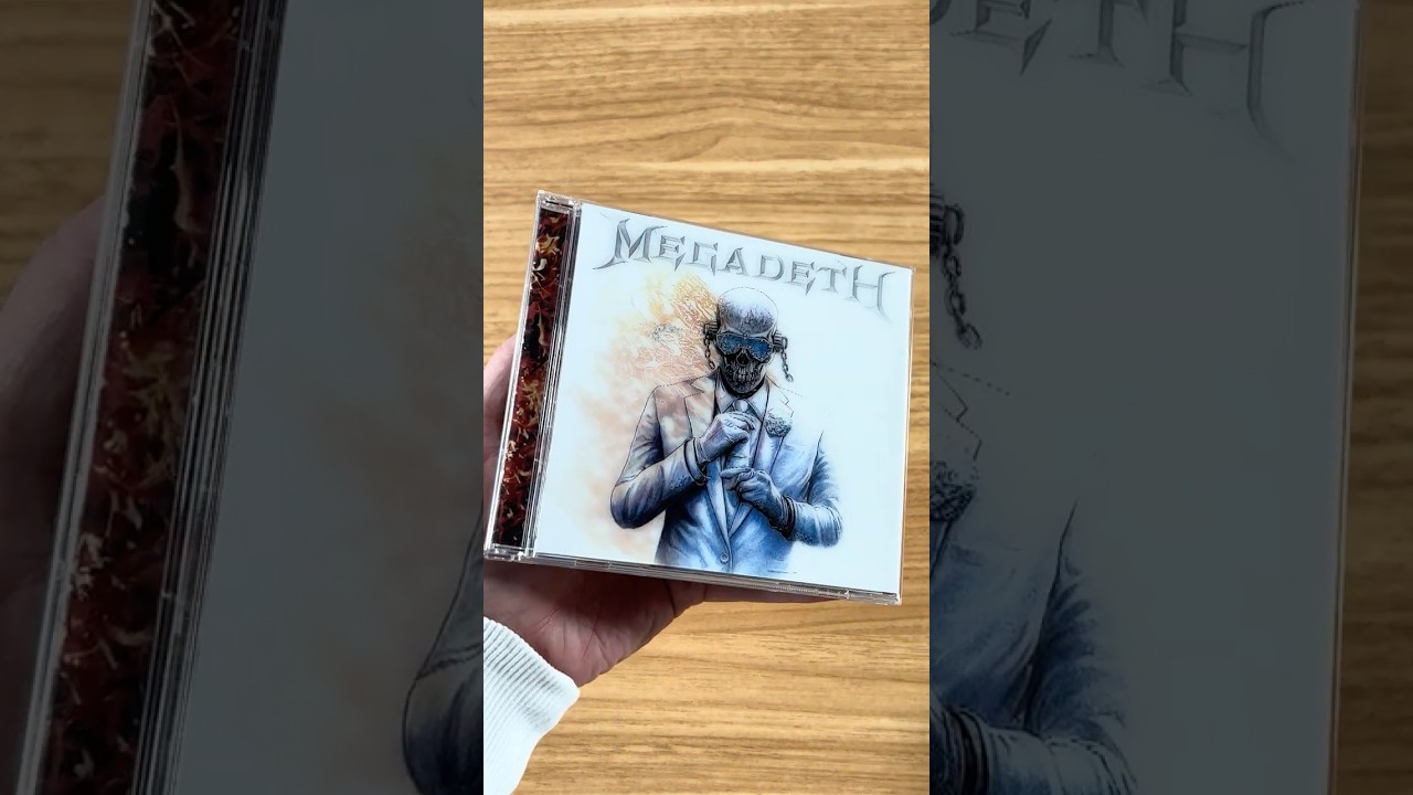 Megadeth - Megadeth CD Unboxing