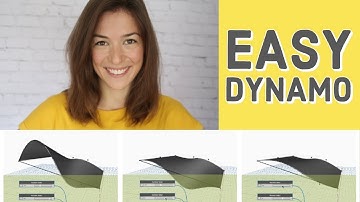 Wave-shaped Roof in Dynamo (NURBS curves, surface by loft ...)