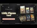 Little Pigeon Tarot Flip Through | Whimsical Shadow Work Deck