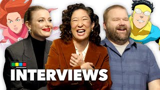 Sandra Oh, Gillian Jacobs & Robert Kirkman Interview: Invincible S3's Biggest Moments & Surprises