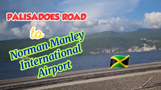 Driving From Palisadoes Road To Norman Manley International Airport || Kingston || Jamaica ??