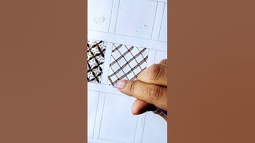 grid tutorial for beginners. #hennatutorials #hennareels #youtubevideosshorts #mehndishortvideo