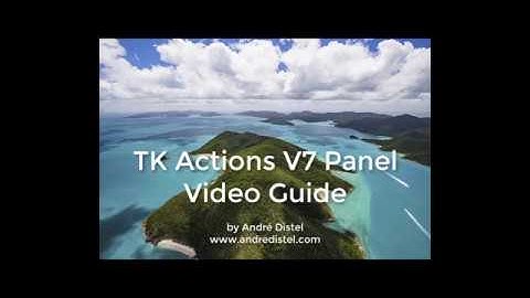 TK Actions V7 Panel - Intro