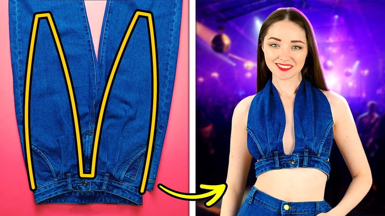 Cool DIY Clothes And Crafts With Jeans That Will Totally Upgrade Your Look