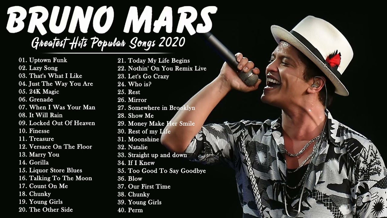 Bruno Mars Greatest Hits Full Album 2021 - Best Songs Of Bruno Mars