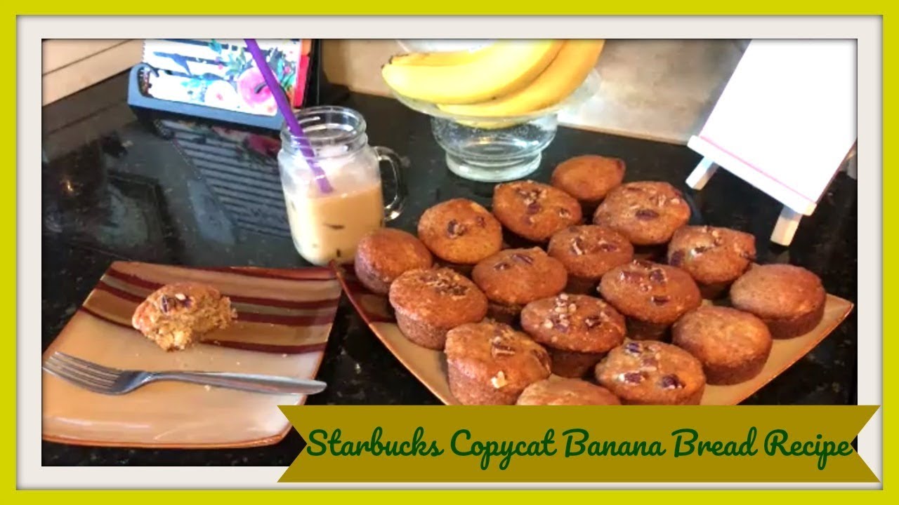 Saute Saturday Vol 14 Starbucks Copycat Banana Bread Recipe | Hurricane Prep