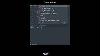 Constructors in Python | Python Examples | Python Coding Tutorial | Python Coding Interview #Python