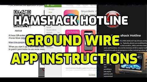 HAMSHACK HOTLINE -GROUND WIRE SOFTPHONE INSTRUCTIONS