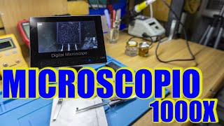 Microscopio elettronico KKmoon 1000x per Laboratorio elettronico #52 screenshot 4