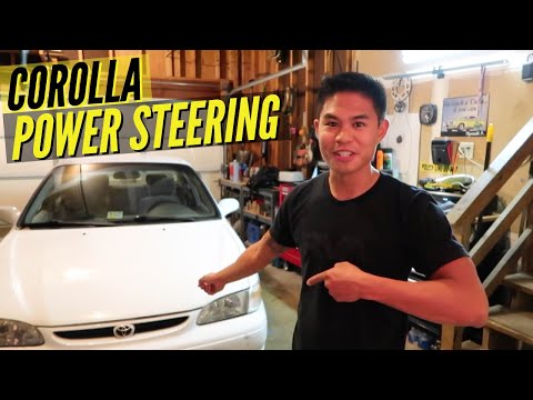 HOW TO: Toyota Corolla Rack and Pinion (Power Steering Fix)