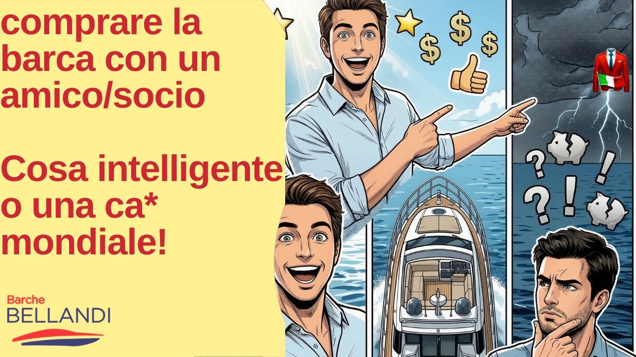 ⁣Comprare una Barca con un Amico: Grande Idea o Errore Totale?