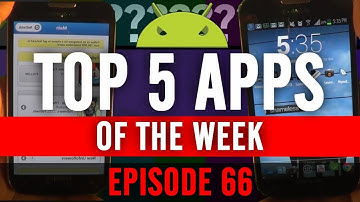 EP: 66 - Top 5 Apps of The Week! Turn your phone into a DJ! and more!