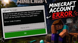 Error code creaking Minecraft bedrock 