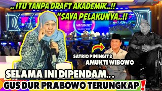 Jawaban Bu Khofifah Soal Misteri GUS DUR Ramal P PRABOWO & AMANDEMEN UUD Buat Terkejut Seruangan