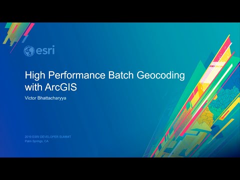High-Performance Batch Geocoding