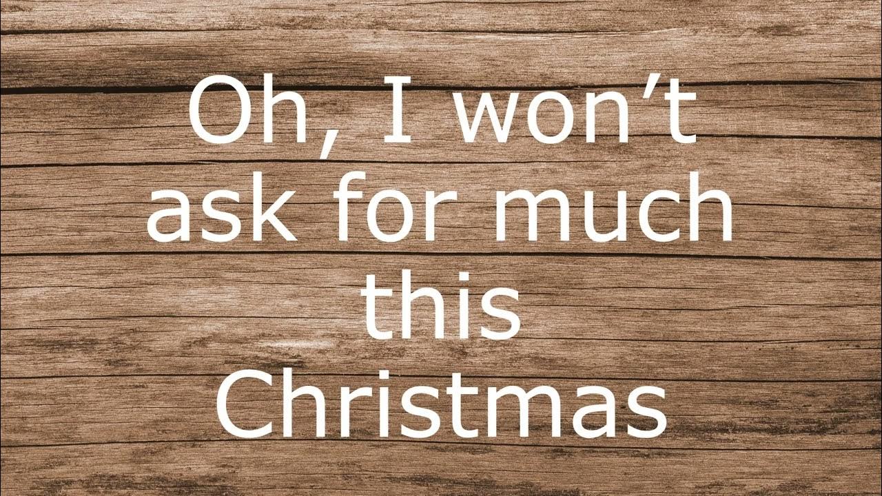 All I Want for Christmas is You Mariah Carey Lyrics YouTube