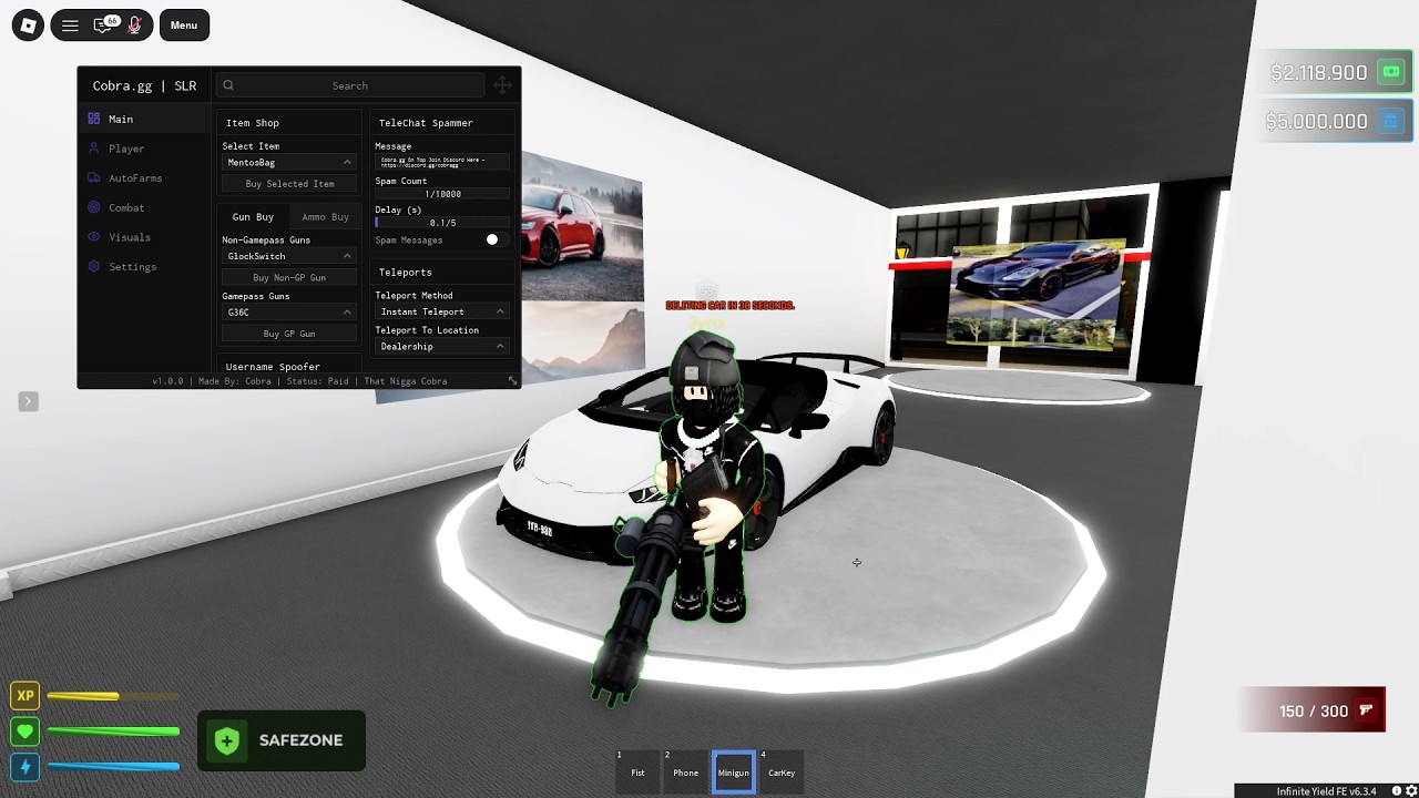 Best Street Life Remastered Script | Rollback, Gun Dupe, Inf Money, Autofarms, Aimbot | A Lot More