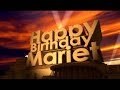 Happy Birthday Mariet