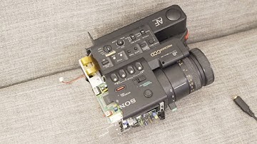 Sony CCD V200 no video or audio output