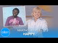 Ellen Loves to Make People Happy