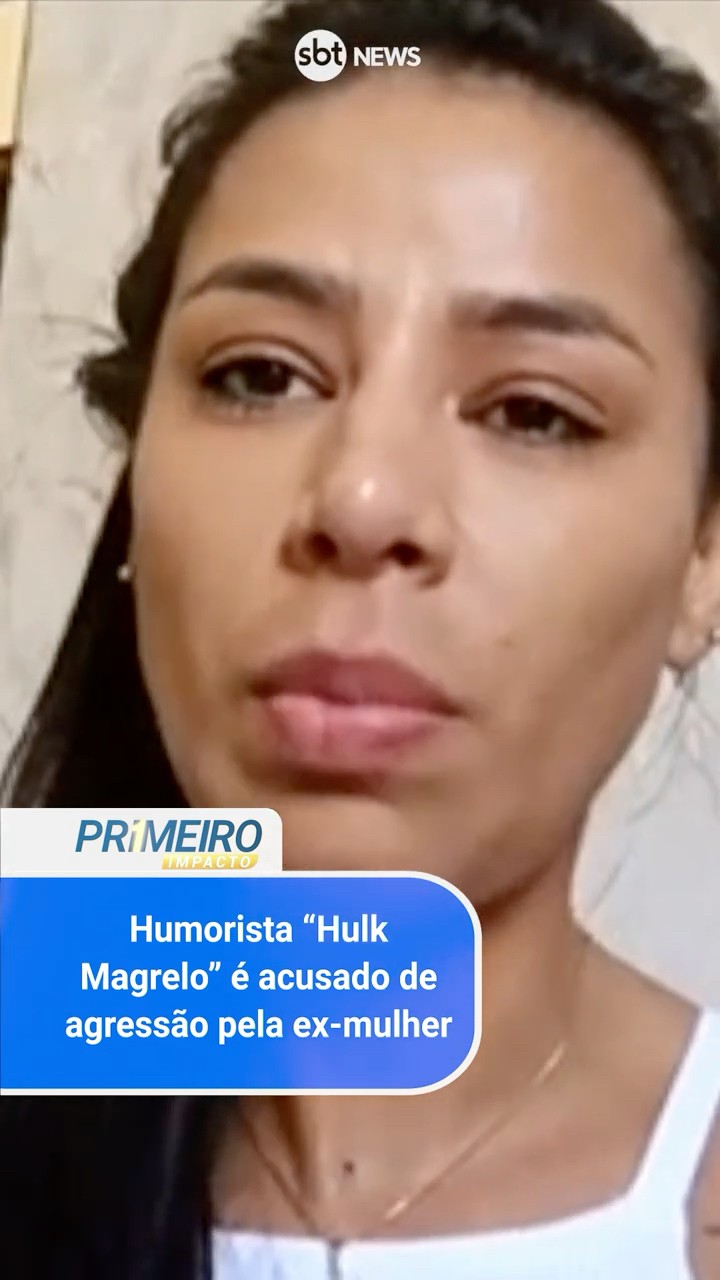 Humorista “Hulk Magrelo” é acusado de agressão pela ex-mulher
