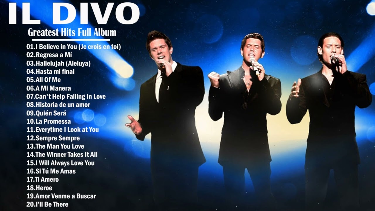 il divo tour 2022 songs