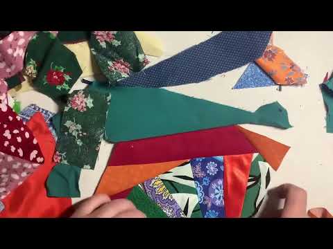 I sew without rules and in Spartan conditions! A crazy scrap in a madhouse!😂