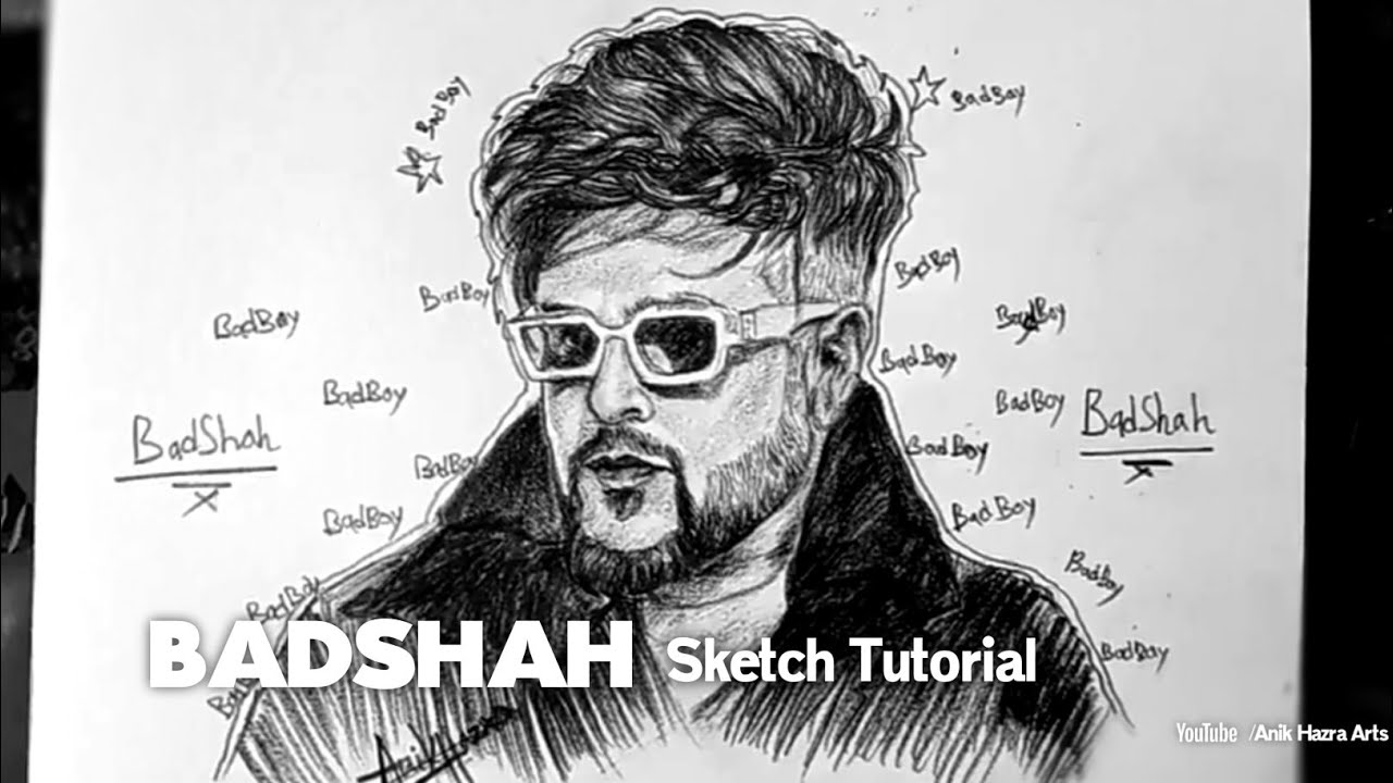 Aggregate 69+ sketch of badshah super hot - seven.edu.vn