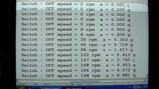 2009-01-29 Operation of acceleration sensor/switch testing apparatus