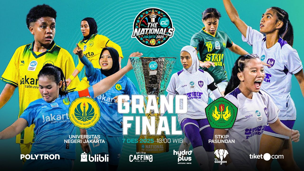 UNJ Jakarta vs STKIP Pasundan Cimahi (Final | Putri) – CL Futsal 2025 - The Nationals