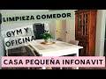 LIMPIEZA DEL COMEDOR- CASA PEQUEÑA INFONAVIT- COMEDOR PEQUEÑO- LIMPIA CONMIGO- MOTIVATE