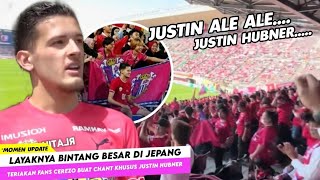 Jadi Kesayangan Suporter Cerezo Osaka! Justin Hubner Dapat Chant Unik Dari Fans Cerezo