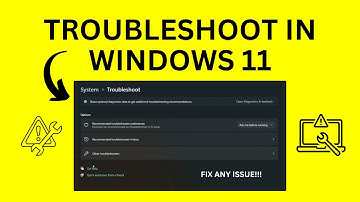How To Run Troubleshooter On Windows 11