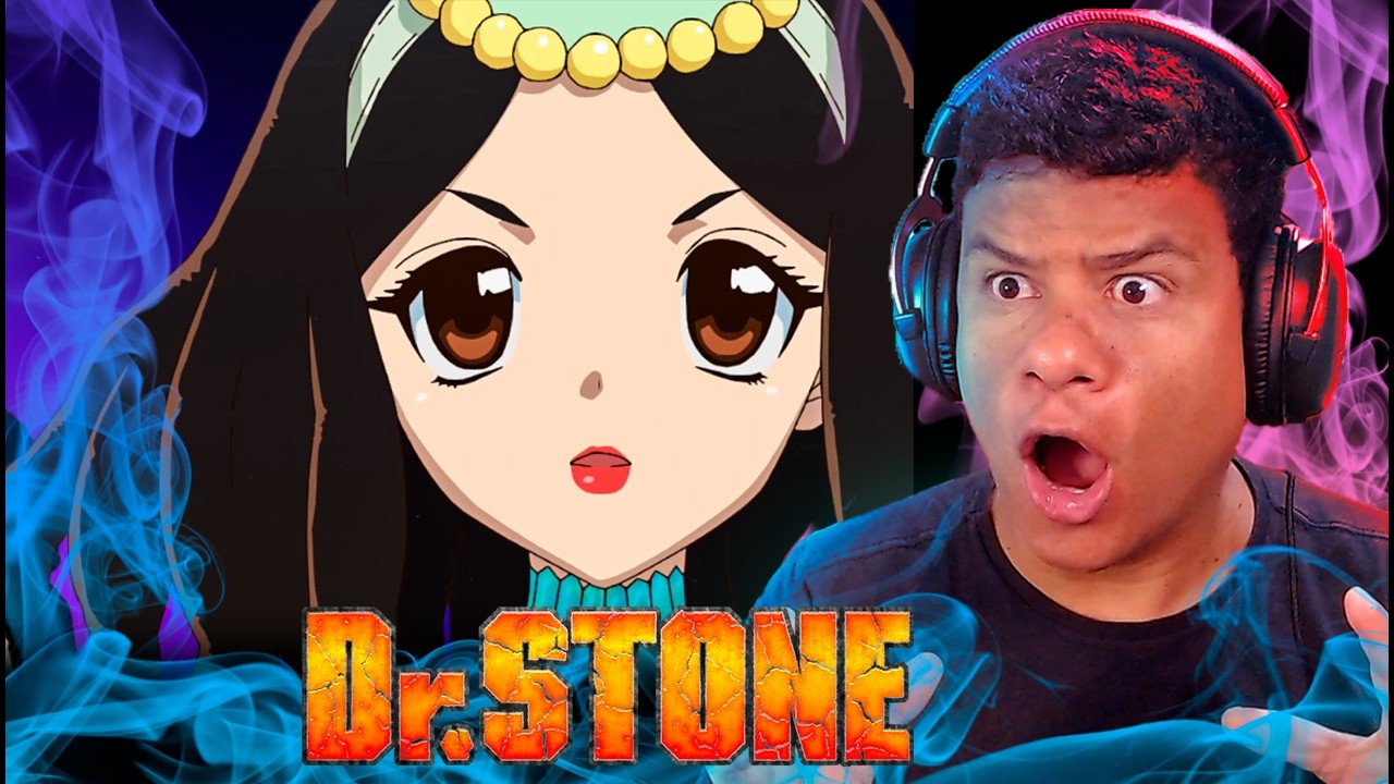 Dr. Stone - New Wolrd Episodio 10 | React do anime!