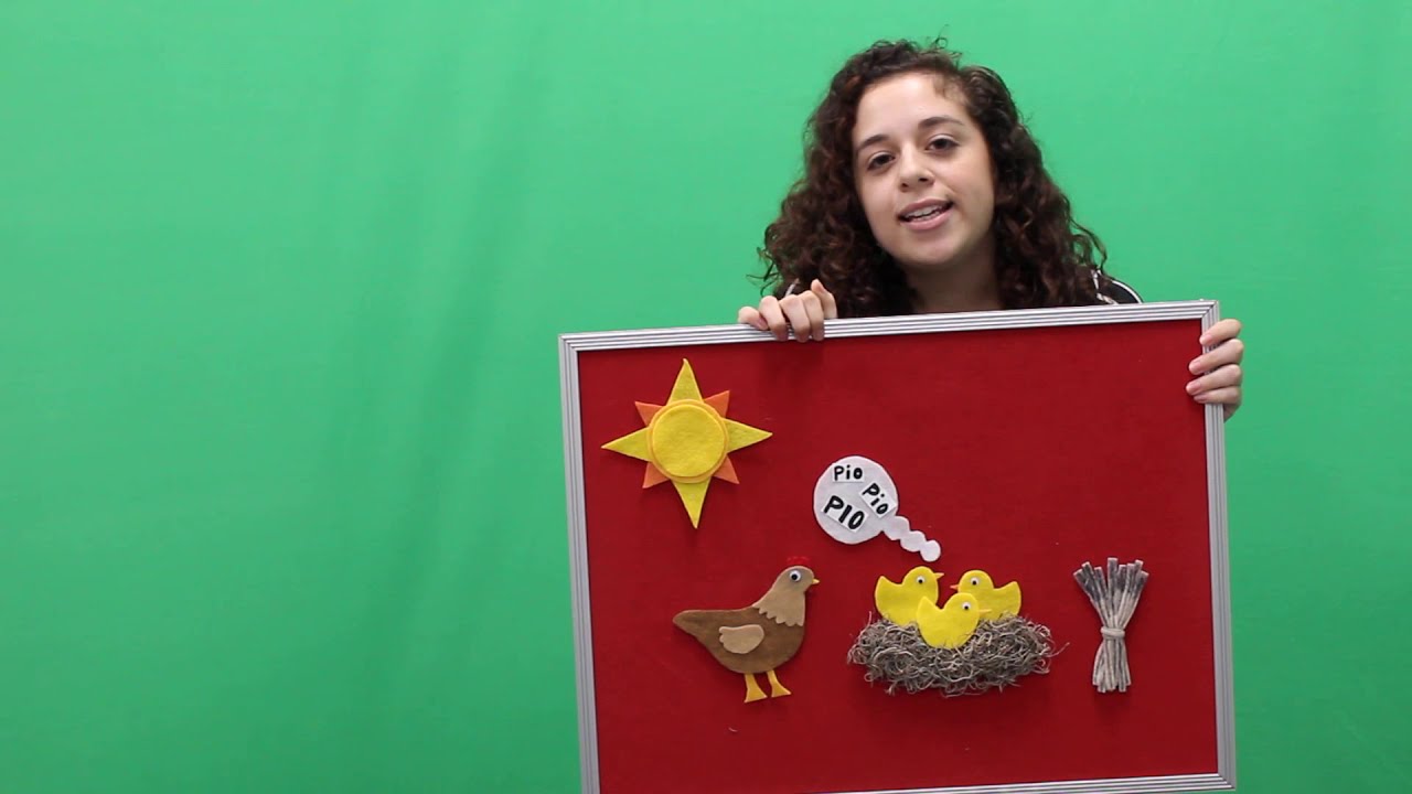 Los Pollitos Dicen Pio Pio Pio The Little Chickens Fingerplay Song Youtube