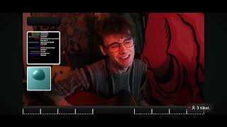 Wilbur soot playing Mostly Harmless on stream