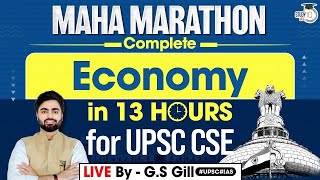 Complete Economy For UPSC Prelims 2024 | Maha Marathon | StudyIQ IAS