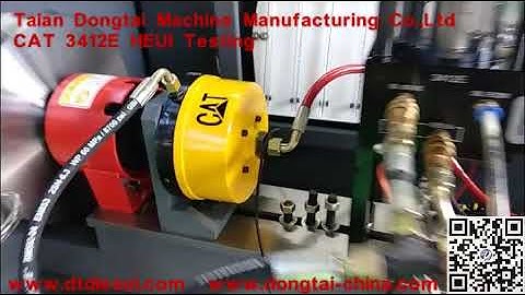 CR825 CAT 3412E HEUI Testing